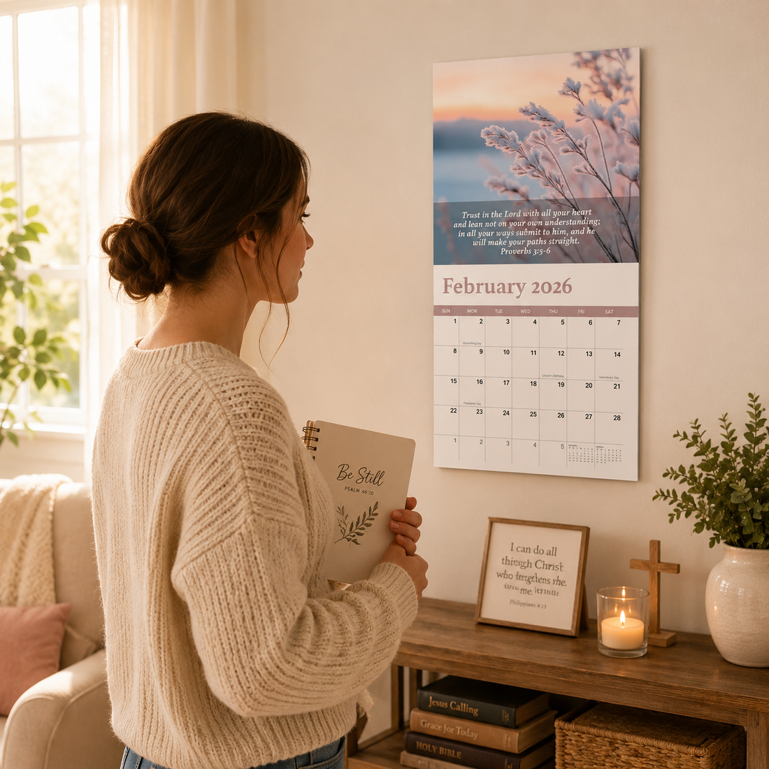 The Benefits of Using a Faith-Based Wall Calendar in Your Home