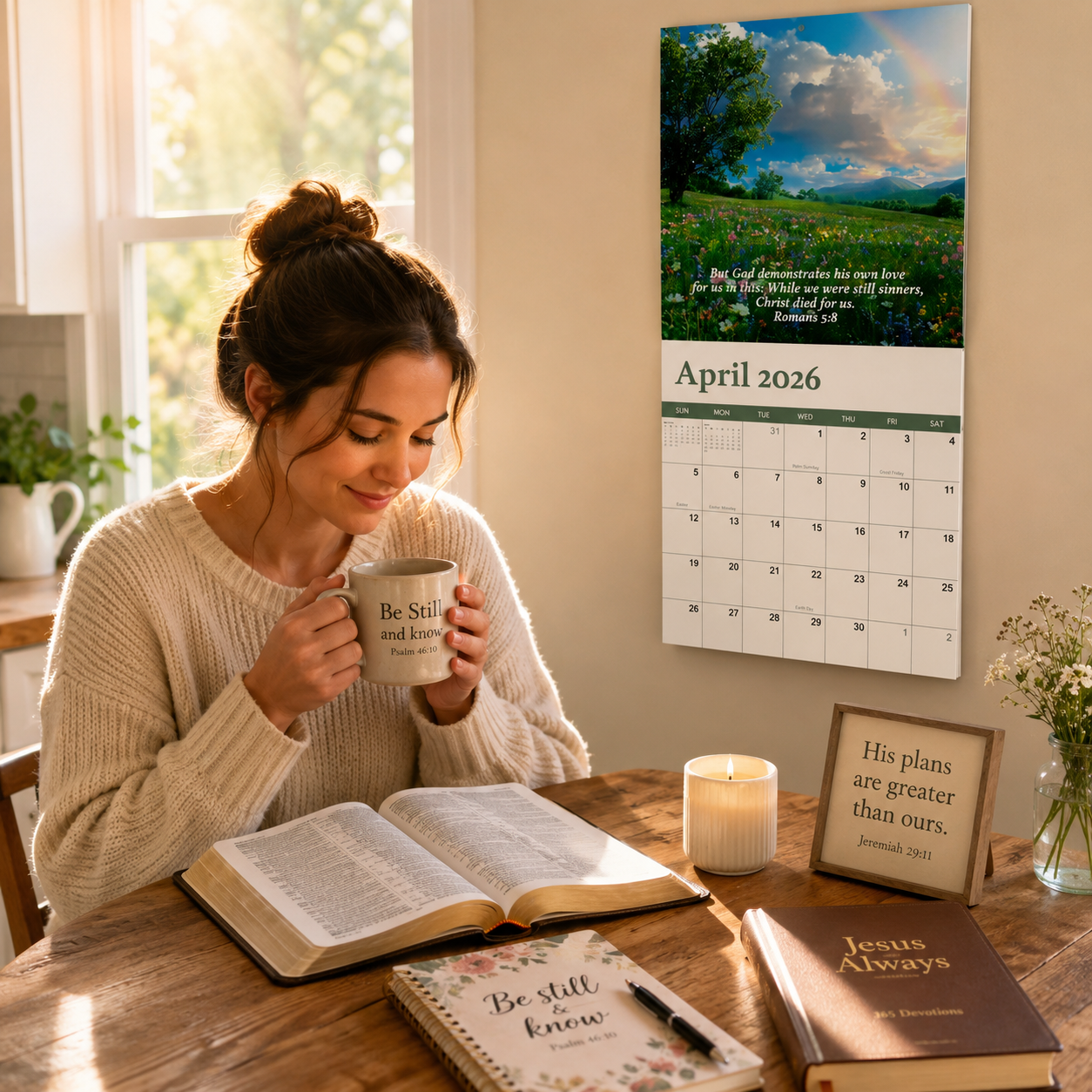 Gifts for Christian Women: A Bible Verse Wall Calendar She’ll Cherish