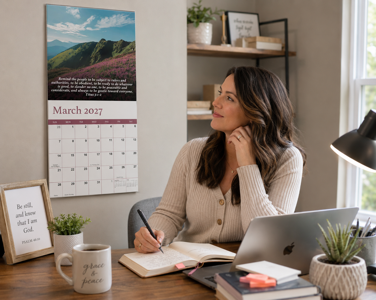 How to Stay Spiritually Consistent with a Daily Bible Verse Calendar