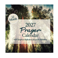 The "2027 Prayer Wall Calendar" by HannahFaithstore features a square cover with sunlight streaming through towering trees, and includes inspiring NIV scripture reflections for each month to guide your intentions throughout the year. This 12-month faith-based calendar makes a thoughtful gift or an uplifting addition to your home, offering daily encouragement for 2027.